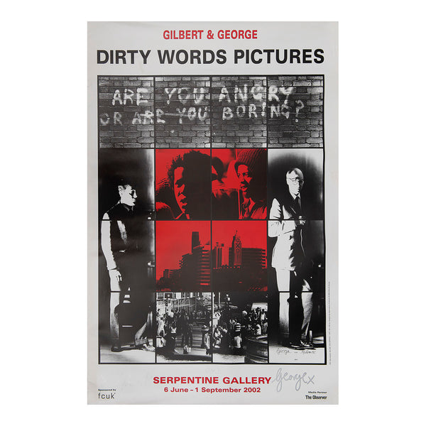 Gilbert and George Dirty Words Pictures (Signed) | Twentieth Century ...