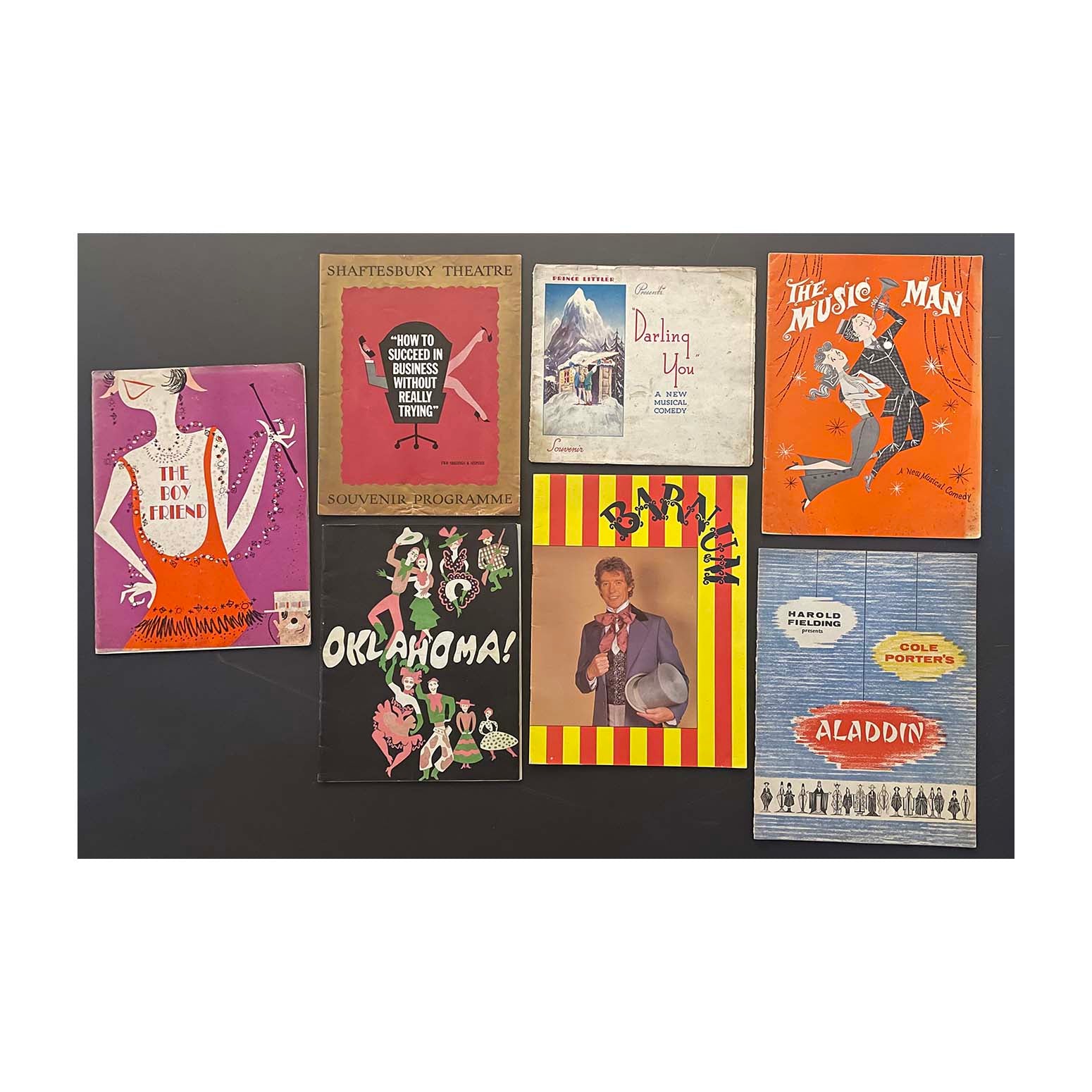 Collection of Souvenir Programmes for London Theatres 1936 - 1985