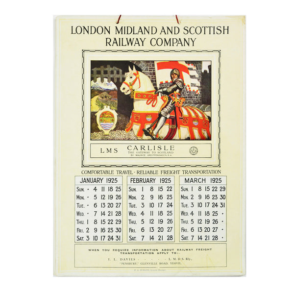 LMS calendar Twentieth Century Posters